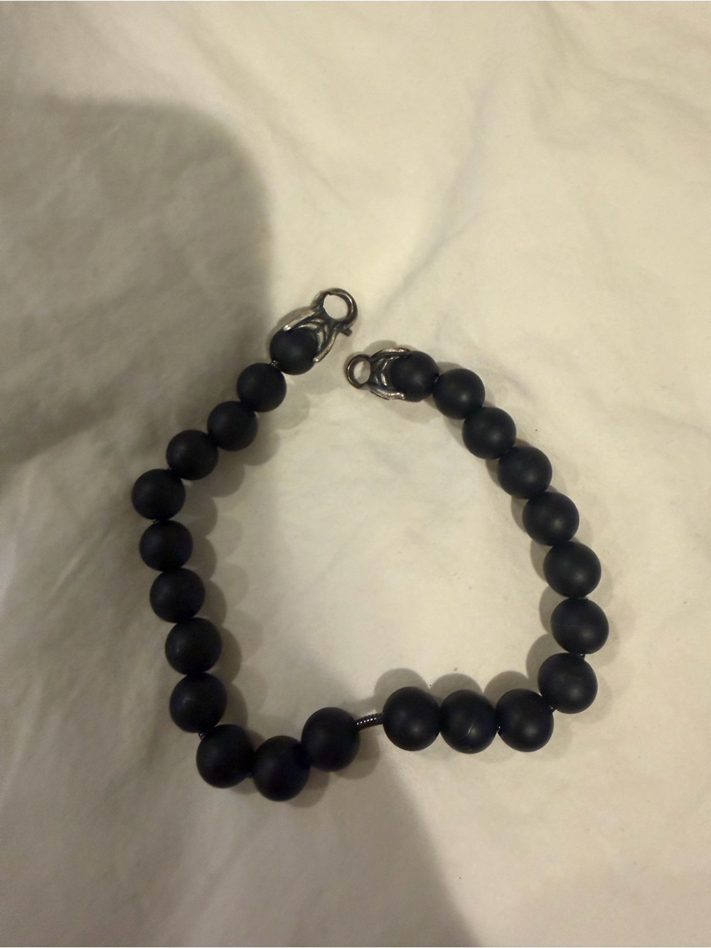 Y2K David Yurman Men's Spiritual Beads Bracelet
